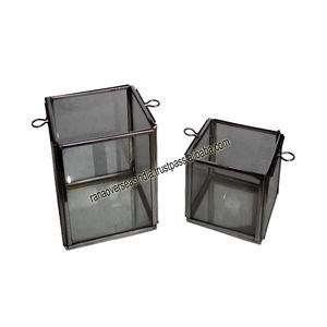 Linternas de vela de mesa de acero inoxidable de alto vendedor de calidad superior para fiesta de aniversario de Navidad decorativa - Product Image 3