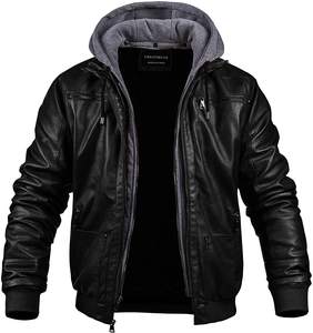 แจ็กเก็ตขี่จักรยานหนัง PU สำหรับผู้หญิงเสื้อแจ็กเก็ตนักล่าลำลองดีไซน์ใหม่ล่าสุด - Product Image 2