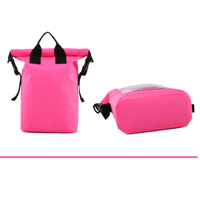 Poche imperméable imperméable confortable du sac sec 3L de stockage portatif pour le vélo de natation
