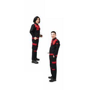 Venta al por mayor de alta calidad de logotipo personalizado de impresión de diseño transpirable a prueba de viento de algodón poliéster TELA DE TRABAJO overol uniformes - Product Image 1