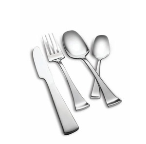 Ensemble de couverts en acier inoxydable d'une beauté finie noire avec une durabilité inégalée, conçu pour rendre chaque table extraordinaire. - Product Image 3