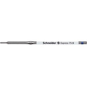 Schneider Express 75 <b>Ballpoint</b> <b>Pen</b> Refill 0.6mm B Blue Document-Proof Pack of 10 - Product Image 1