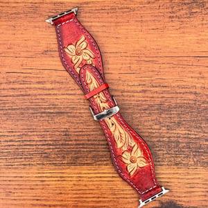 Correa de reloj de cuero genuino más vendida, correa de reloj de cuero mecanizada a mano, nuevos regalos 2024, moda informal de negocios Occidentales - Product Image 3