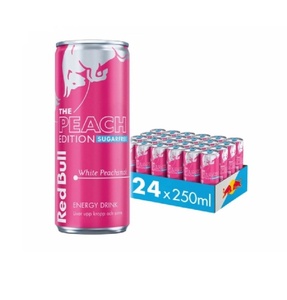 Pack de 24 boissons énergisantes RedBull Peach 255ml de qualité supérieure, idéal pour la vente en gros, la vente au détail, l'exportation et la distribution mondiale - Product Image 2