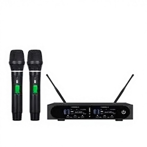 500MHz UHF True Diversity Dual Channel <b>Wireless</b> <b>Microphone</b> - Product Image 2