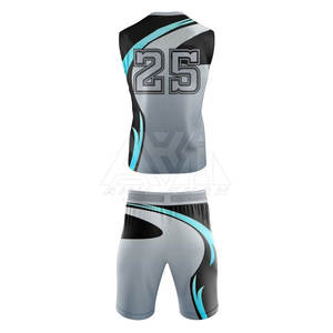 Uniformes de Fútbol 7v7 Personalizados de Alta Calidad, Transpirables, de Secado Rápido, Manga Corta, 100% Poliéster, Ropa Deportiva - Product Image 3