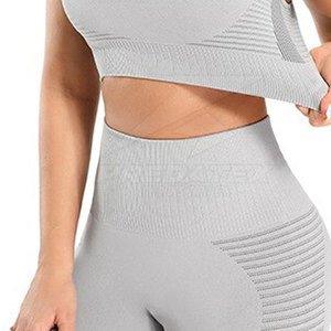 Active Wear Yoga Set para mujeres Sin costuras Estilo único Mujeres Yoga Set Fitness Wear Mujeres Yoga Set - Product Image 6