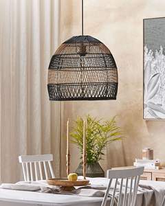 <b>Rattan</b> Ceiling Light Featuring Handwoven Appearance Stable Structure and Warm Ambient Lighting Effect - Product Image 3