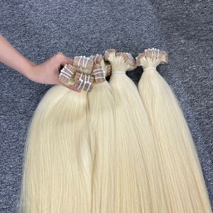 ช่อผมดิบสำหรับผู้หญิงผมตรงสีบลอนด์ธรรมชาติ2024 - Product Image 4