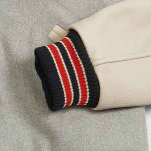 Brand New Stand Varsity Jacket Logo personnalisé patchs de broderie conception coupe-vent CollegeBaseballjacket pour hommes livraison DDP - Product Image 3