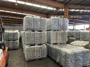 High Quality A7 99.7% and A8 99.8% Aluminum <b>Ingots</b> ADC12 Aluminum Alloy with Chemical Composition - Product Image 3