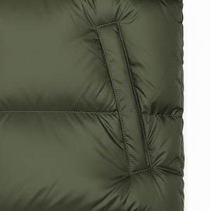 Chaquetas Acolchadas para Hombre, Diseño Personalizado, Alta Calidad, Color Verde Oscuro con Negro, Transpirables, con Capucha, Estilo Burbuja, Superventas - Product Image 6