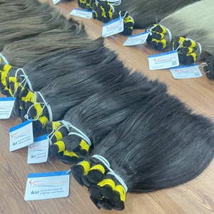 ผมดิบเป็นกลุ่มธรรมชาติ100% ผมมนุษย์เวียดนามพร้อมส่ง - Product Image 3