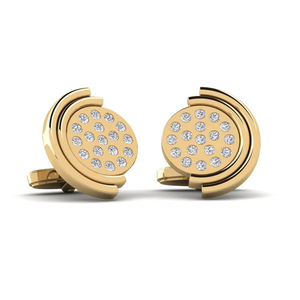 Luxury 14K Gold Plated <b>Cufflinks</b> for <b>Men</b> Elegant Formal Yellow Gold <b>Mens</b> <b>Cufflinks</b> Accessories for Wedding Occasions - Product Image 2