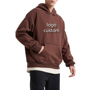 เสื้อมีฮู้ดขนาดใหญ่พิเศษสำหรับทั้งชายและหญิงเสื้อมีฮู้ดขนาดใหญ่พิเศษพิมพ์ลายปักมีฮู้ดเสื้อผ้าแนวสตรีทแฟชั่น - Product Image 3