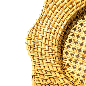 Sets de table en rotin naturel pour le mariage napperons tissés angulaires pour la plaque de chargeur en osier de fête - Product Image 2