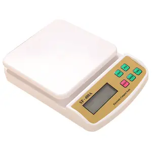 Hot Selling 5Kg Digitaal Type Keukenweegschaal Max 5000G Food Smart Bakken Keukenweegschaal Plastic Lichtschaal