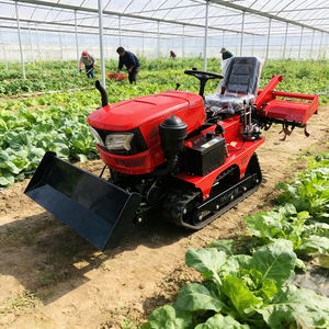 Economical 90HP 4WD Wheel <b>Tractor</b> with Gear Drive Engine Motor for Paddy Dry Land Use Compatible Rotary Tiller Spreader <b>Trailer</b> - Product Image 1