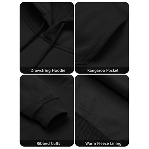 <b>Men's</b> Hoodies Long Sleeve Streetwear Fashion <b>Pullover</b> Sweatshirts Warm Soft Fleece Breathable Eco-Friendly Casual Hoodies <b>Men</b> - Product Image 3