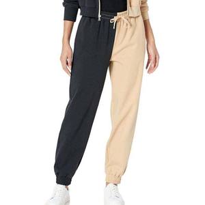 กางเกงขายาวผู้หญิงผ้าโพลีเอสเตอร์/คอตตอน คุณภาพดีเยี่ยม สำหรับฤดูหนาว แบบเรียบ สีทูโทน ระบายอากาศได้ดี เป็นมิตรกับสิ่งแวดล้อม แห้งเร็ว มีเชือกผูกเอว รุ่นใหม่ - Product Image 3