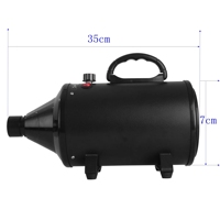 Séchoir de toilettage pour gros animaux OEM 2000W avec tuyau flexible