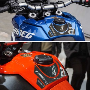 Adesivi Protettivi 3D per Serbatoio Moto Aprilia Tuareg 660 2022-2025 - Product Image 3