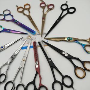 Professional Hairdressing Scissors Set for <b>Men</b> Women Stainless Steel Haircut <b>Kit</b> Beard Trimming Shaping <b>Grooming</b> Shears for Home - Product Image 5