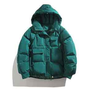 Blouson matelassé double face, veste d'hiver, style personnalisé unisexe, nouveau style, logo frontal, prix de gros, blouson matelassé pour homme - Product Image 3