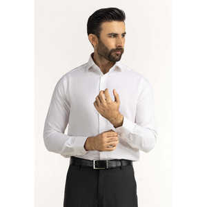 Camisas de Vestir para Hombre Modernas y Antiarrugas FS-TXT25-320, Popelina Tejida a Rayas, Estilo Casual, Tallas XL y 3XL para Primavera - Product Image 3