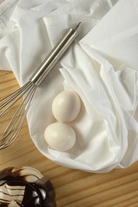 100% Cotton Quick-Dry Flour Sack Kitchen <b>Towels</b> Woven Plain Square Style Customisable Stitching Disposable for Home Cleaning - Product Image 4