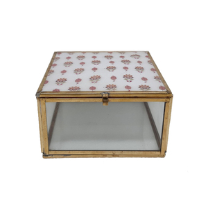 New Arrival Gold Plated Metal Round Shape Box With Lid for Kitchenware <b>Tabletop</b> Food <b>Storage</b> Box - Product Image 6