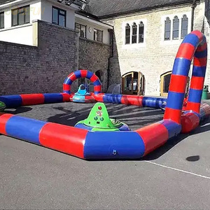 Piste de <span class=keywords><strong>Voitures</strong></span> Tamponneuses Gonflables en PVC Joy2fun pour Enfants Adultes, Aire de Jeu Souple pour <span class=keywords><strong>Occasions</strong></span> Publiques, Vente en Gros Centres Commerciaux - Product Image 5