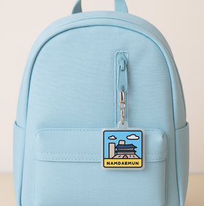 Llavero Colgante _hecho en Corea (NAMDAEMUN Ubicado en Seúl, Corea) Acrílico Impreso Digitalmente 29x32mm Ligero Menos de 50g - Product Image 2