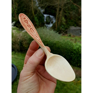 Ensemble de couverts en bois gravés sur mesure, biodégradables et écologiques, pour la restauration, les pique-niques et les restaurants - Product Image 1