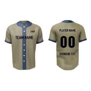 Top nouveau prix raisonnable maillot de Baseball pour unisexe Pakistan fabriqué meilleure qualité en gros maillot de Baseball respirant séchage rapide - Product Image 3