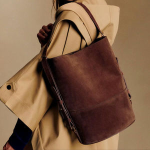 Sac fourre-tout en cuir pleine fleur durable - Product Image 1