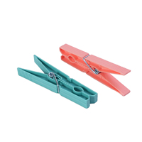 Pinces à linge coupe-vent en plastique, résistantes à la rouille, à ressort robuste, pour séchoir extérieur, étendoir à linge, et clips de cuisine pour sacs
