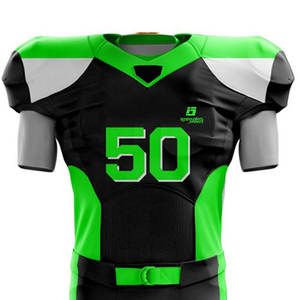 Uniforme de football américain de haute qualité à bas prix, fabriqué en polyester 100% - Product Image 3
