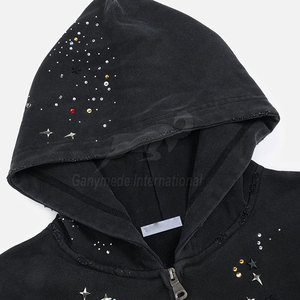 Sudadera con Pedrería de Color Personalizado, Tejido Suave, Fabricación en Fábrica, Uso Casual Duradero - Product Image 2