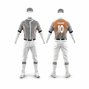 Uniformes de Béisbol de Malla Sublimados Personalizados al por Mayor, Conjuntos Transpirables para Adultos, Camisetas Profesionales con Colores y Tallas Personalizadas - Product Image 5