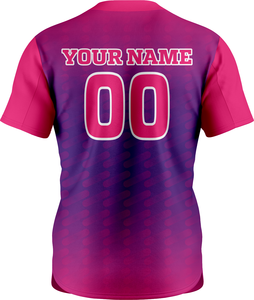 Nueva Llegada Ropa Deportiva Nombre Personalizado Impreso Tela 100% Poliéster Mejor Precio Uniforme de Softbol - Product Image 2