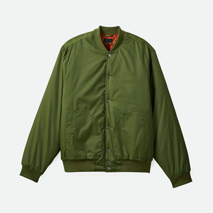 Dernier style de blouson aviateur vert léger Veste d'hiver Nouvelle mode avec décoration de poche Veste de service OEM pour homme - Product Image 2
