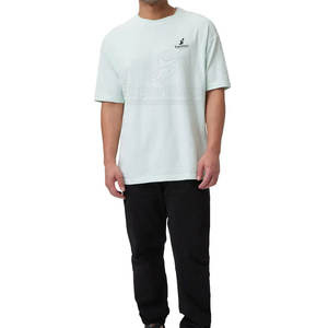 Las camisetas de algodón hechas en material de algodón más vendidas Uso al aire libre Servicio Oem Camisetas de algodón para hombres - Product Image 5