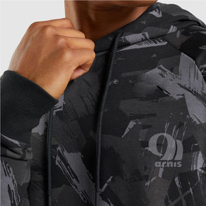 Sudadera con Capucha para Hombre 2023, de Alta Calidad, 100% Algodón, Ecológica, Transpirable, con Estampado Personalizado, Diseño Sólido, a la Moda, para Invierno - Product Image 4