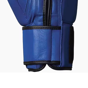 Superventas Guante de boxeo 14oz Guantes de boxeo de cuero de vaca originales Diseño personalizado Adulto MMA Fight 8oz PU Cuero PVC - Product Image 6