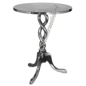 Hot Selling Product Of 2022 Cast Aluminium Coffee Center Table Customize Base Metal Round Pedestal Table Base for Home