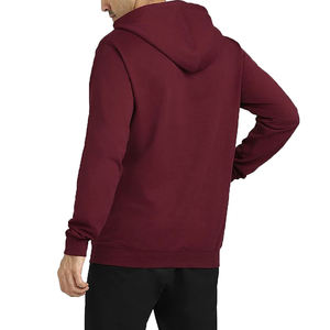 Sweats à capuche pour hommes solides d'hiver nouvellement extensibles en polyester/coton - Product Image 4