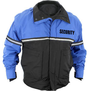 OEM de alta calidad al por mayor de los hombres de encargo de guardia de seguridad de trabajo de desgaste de invierno de los hombres chaqueta de abrigo de talla grande - Product Image 1