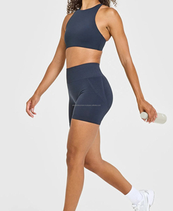 Conjunto de Yoga Personalizado de Alta Calidad para Mujer, Venta al Por Mayor 2026, Transpirable, Ecológico, Cuello Redondo, Color Sólido, 180 g - Product Image 2