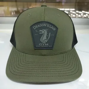 Dragon Lair Rubber Patch Richardson 112 Trucker Hats, Custom Logo Yupoong Classic Sports Caps, OEM Vietnam Headwear Caps Hats
